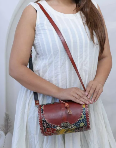Dholak Patchwork – The Sling Bag