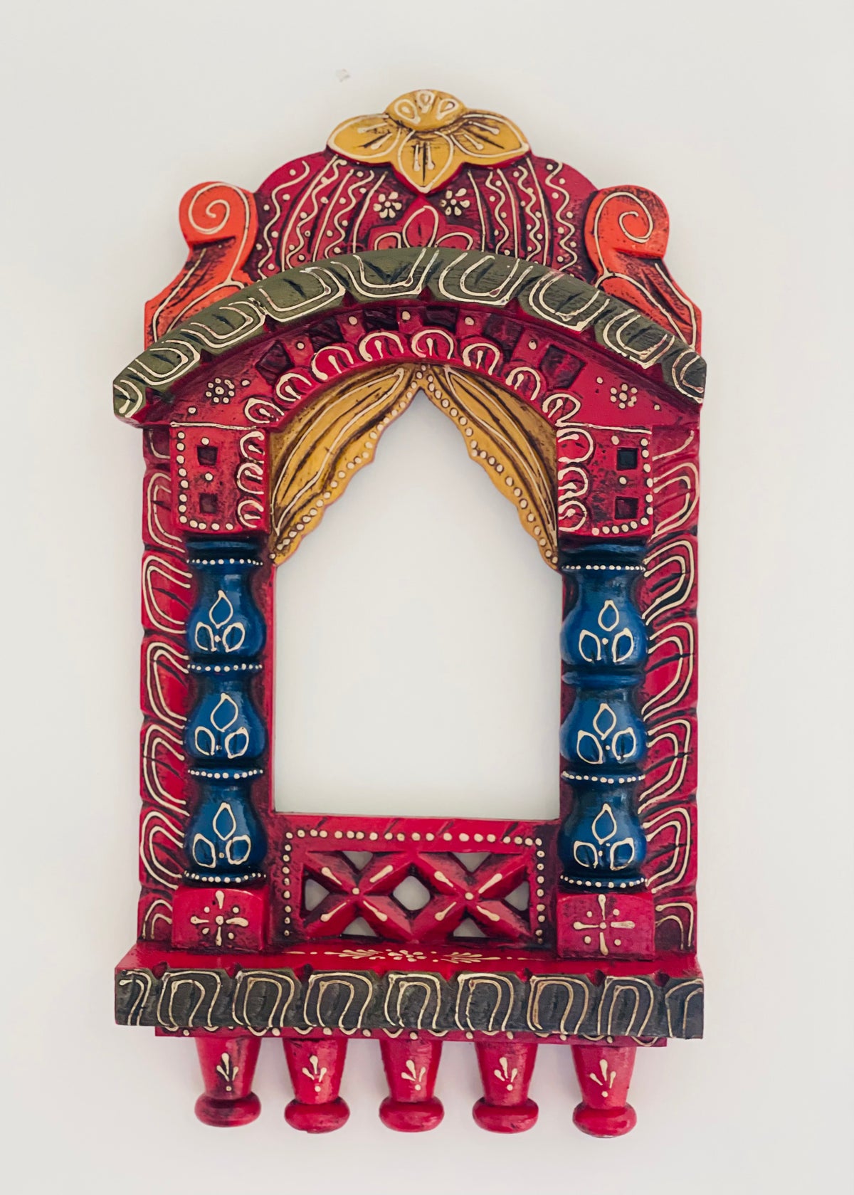 Handcrafted Rajasthani Jharokha Wall Decor