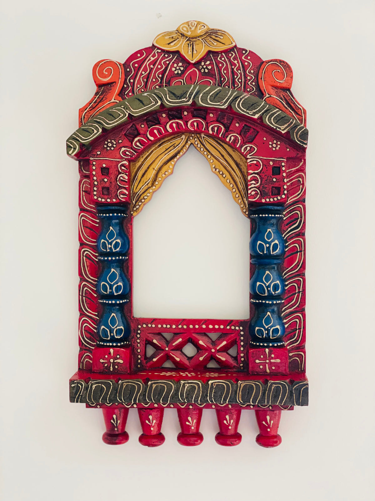 Handcrafted Rajasthani Jharokha Wall Decor
