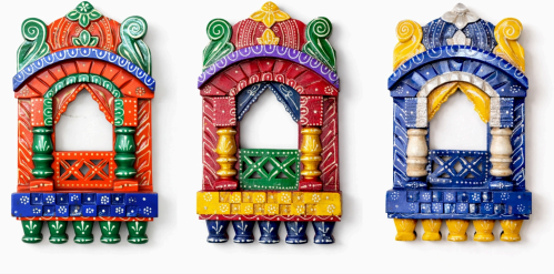 Handcrafted Rajasthani Jharokha Wall Decor