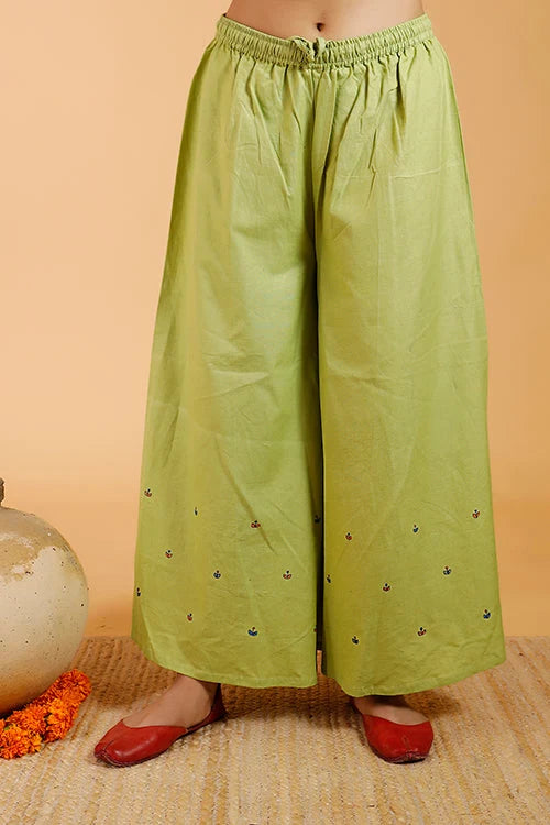 'Mayur Kamal' Handpainted Madhubani Cotton Kurta