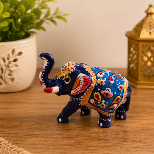 Hand-Painted Wooden & Metal Figurines – Unique Decorative & Playtime Pieces