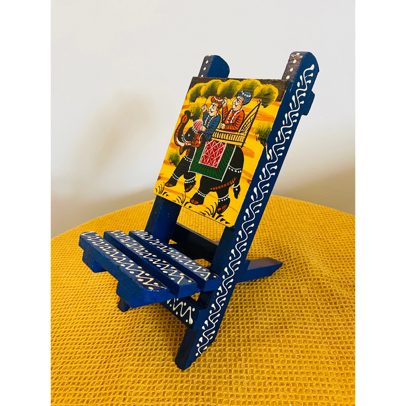 Handcrafted Handpainted Wooden Phone & Tablet Stand